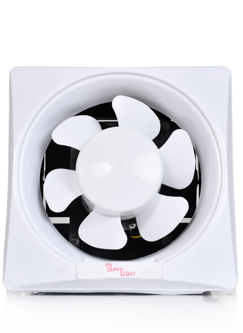 هابي لايت مروحة شفط بلاستيك جدارية للمطابخ والحمامات 6 إنش 25W  - Image 1