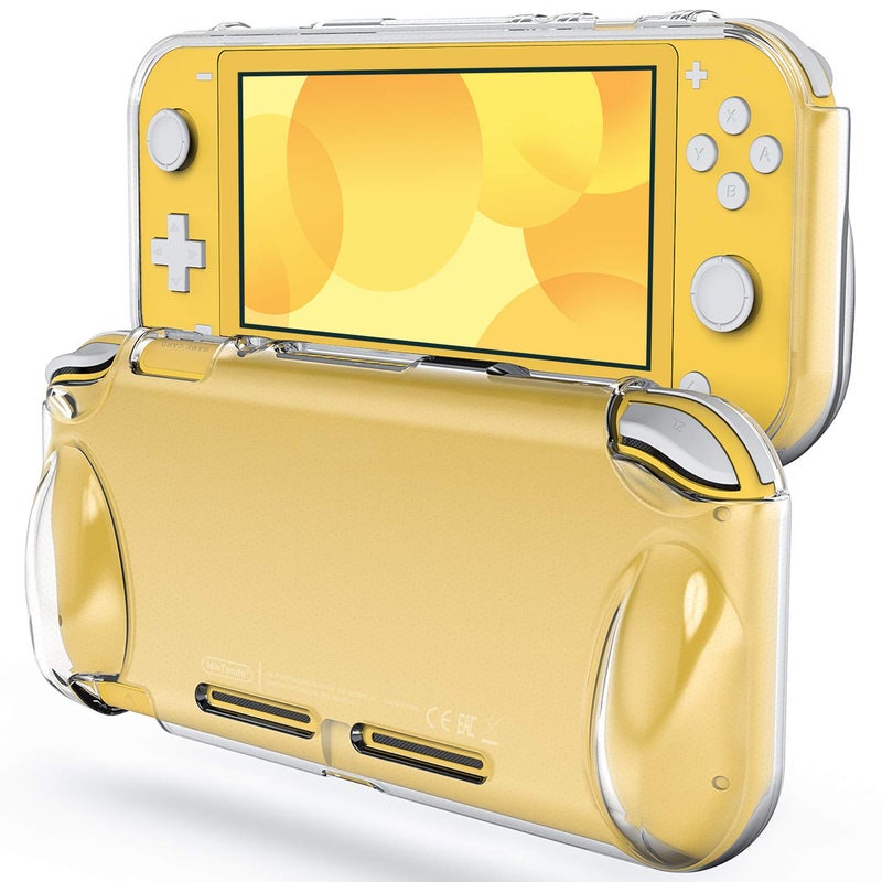 JETech Protective Case for Nintendo Switch Lite 2019, Grip Cover with Shock-Absorption and Anti-Scratch Design (HD Clear) - Image 1