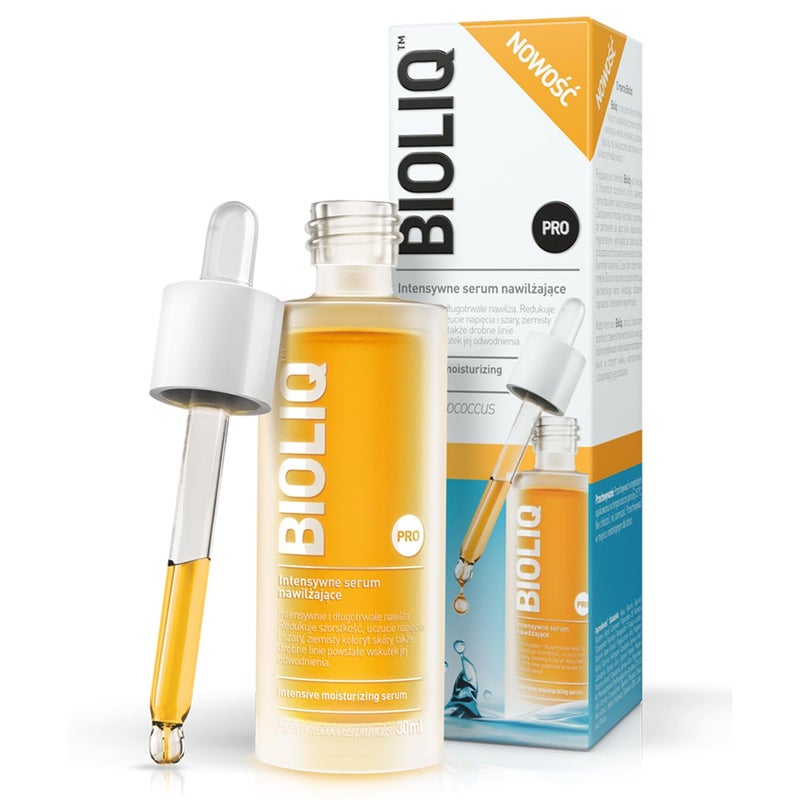 Bioliq PRO Intensive Moisturizing Serum Hydrating Face with WaterBoosting Technology and Hyaluronic Acid for Radiant Moisturized Skin 30ml