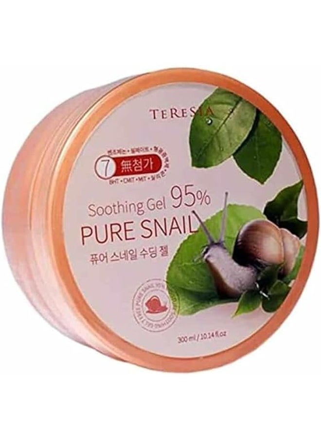 teresia - TERESIA PURE SNAIL SOOTHING GEL 300ML - Image 1