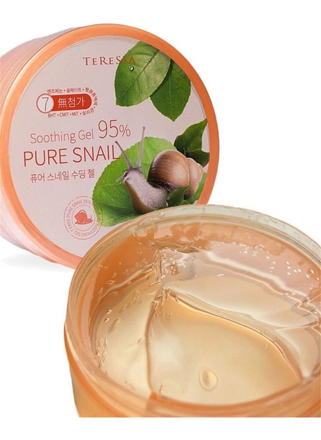 teresia - TERESIA PURE SNAIL SOOTHING GEL 300ML - Image 1