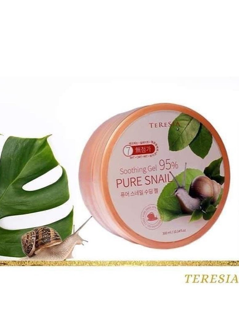 teresia - TERESIA PURE SNAIL SOOTHING GEL 300ML - Image 1
