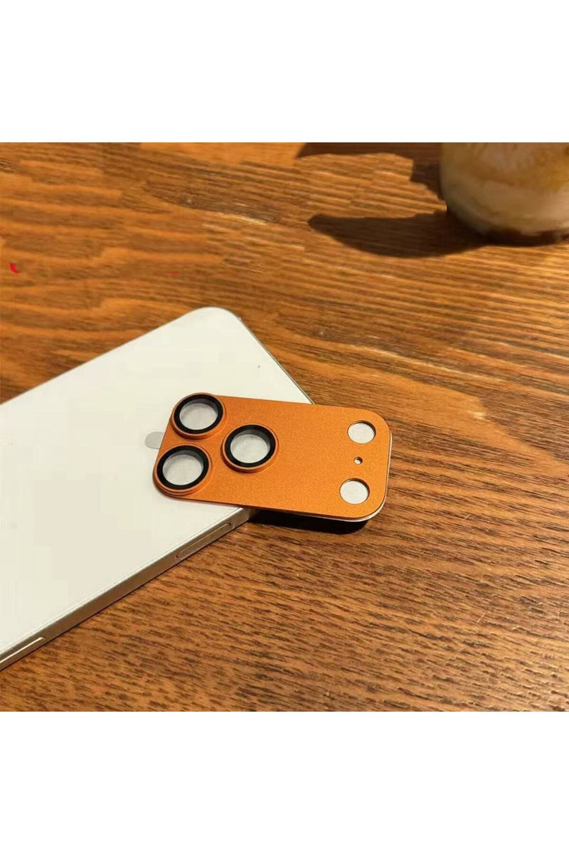 For -17promax Orange Other 1Set Camera Protection Glass For IPhone 16 15 17 Pro Max Lens Cover Glass
