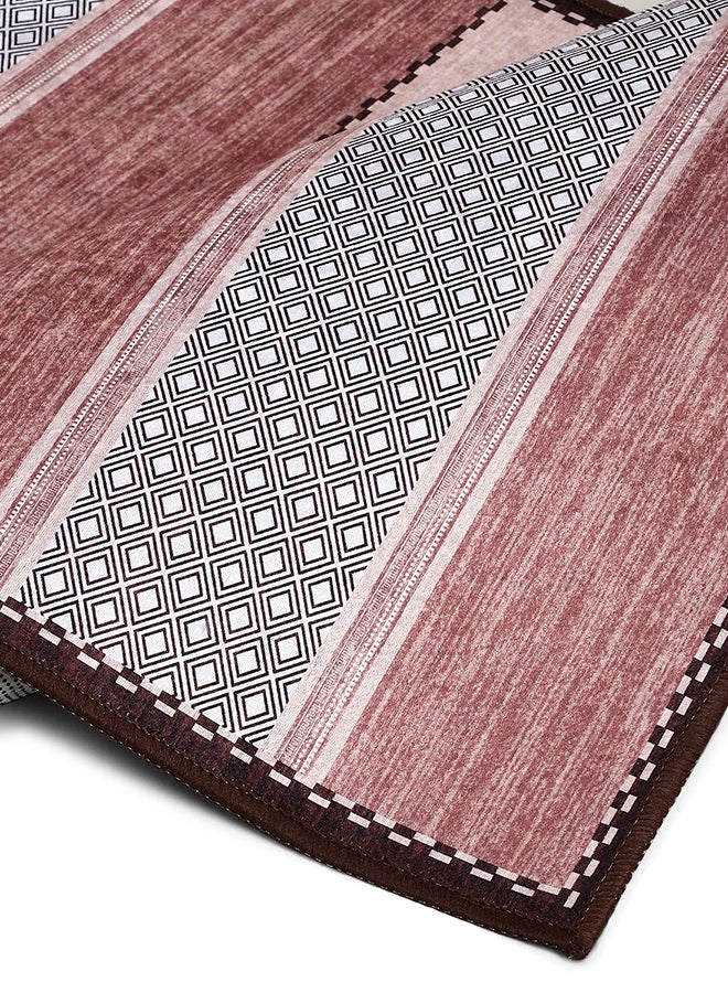 Status سجاد فخامة العقد من المخمل الجليدي لغرفة المعيشة | سجادة (مطبوعة) لتزيين غرفة المعيشة | أساسيات المنزل مع قاعدة مضادة للانزلاق | سجادة ديكور عتيقة جمالية لغرفة النوم | (4 × 6، D5) - Image 4