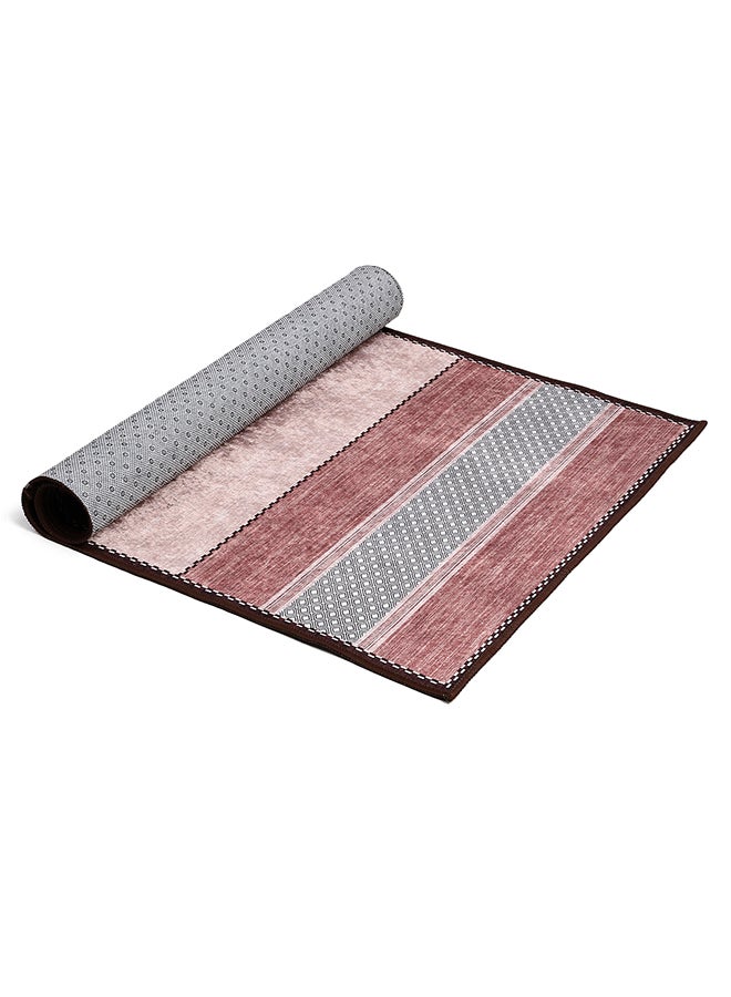 Status سجاد فخامة العقد من المخمل الجليدي لغرفة المعيشة | سجادة (مطبوعة) لتزيين غرفة المعيشة | أساسيات المنزل مع قاعدة مضادة للانزلاق | سجادة ديكور عتيقة جمالية لغرفة النوم | (4 × 6، D5) - Image 3