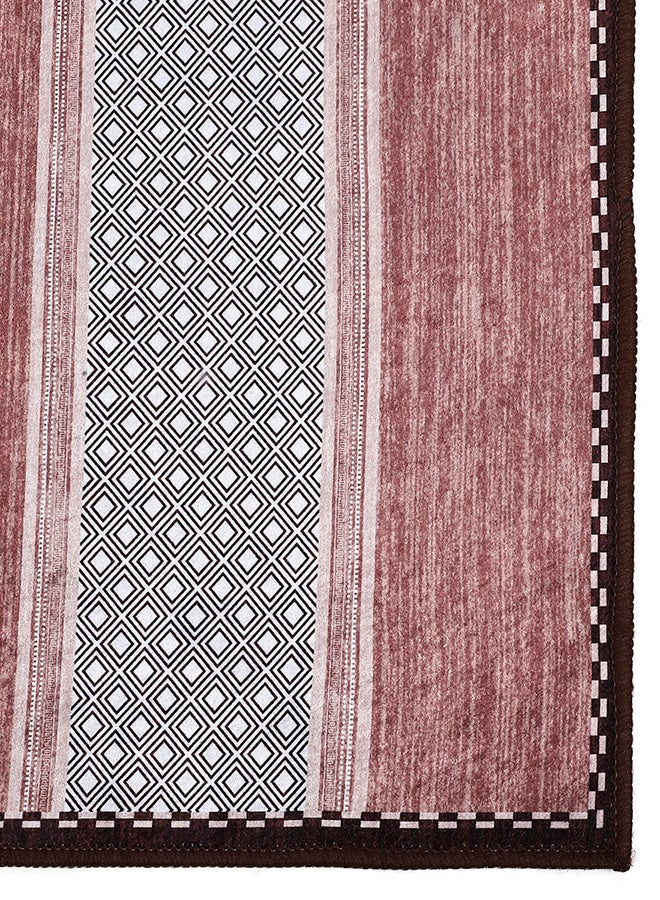 Status سجاد فخامة العقد من المخمل الجليدي لغرفة المعيشة | سجادة (مطبوعة) لتزيين غرفة المعيشة | أساسيات المنزل مع قاعدة مضادة للانزلاق | سجادة ديكور عتيقة جمالية لغرفة النوم | (4 × 6، D5) - Image 5