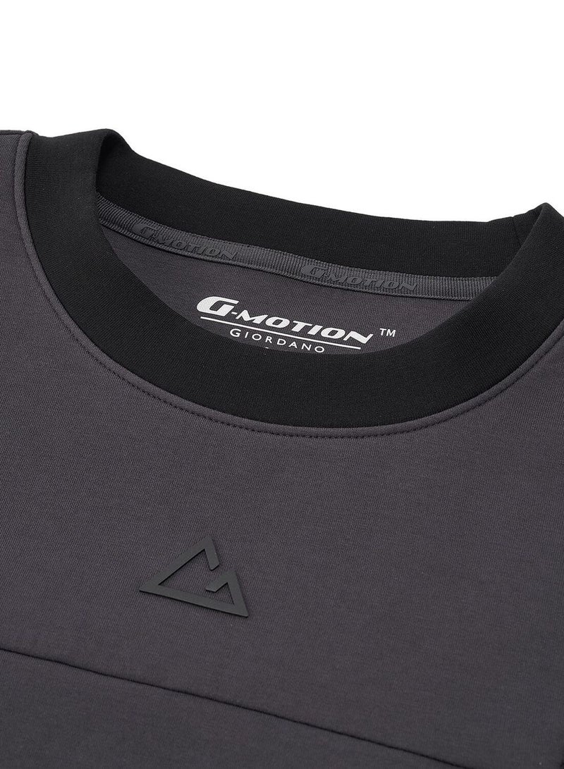 جيوردانو كنزة رجالية بياقة دائرية بقصة مريحة - Image 3