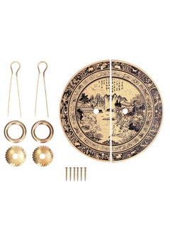 11cm Originality Pattern Drawer Handle Chinese Antique Furniture Brass Handle for Home