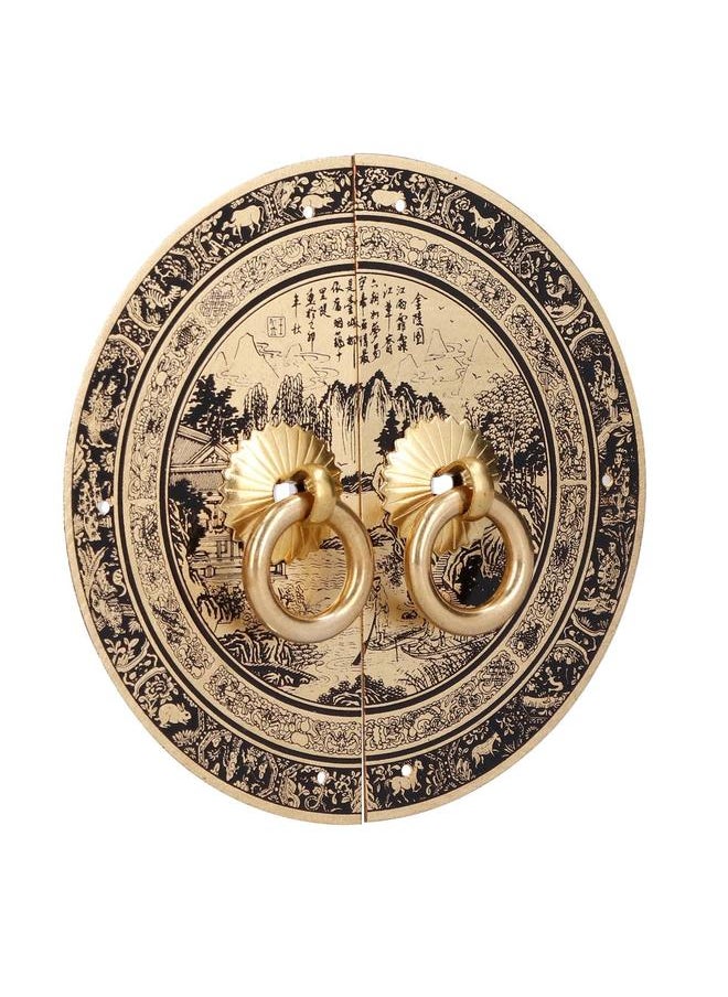 Thoraya - 11cm Originality Pattern Drawer Handle Chinese Antique Furniture Brass Handle for Home - Image 1