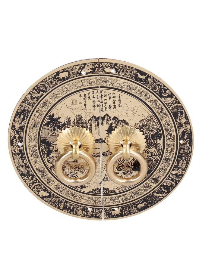 Thoraya - 11cm Originality Pattern Drawer Handle Chinese Antique Furniture Brass Handle for Home - Image 1