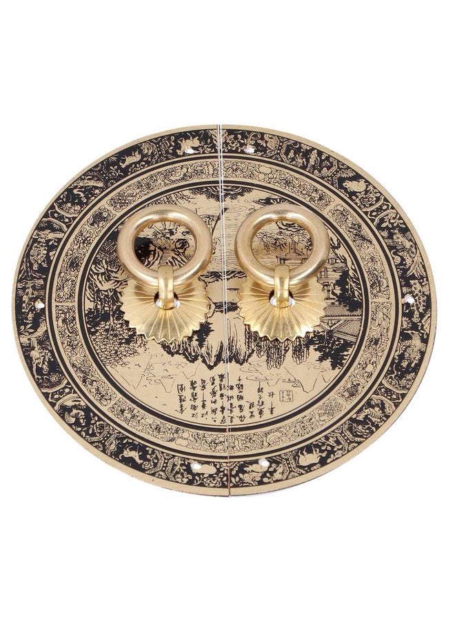 Thoraya - 11cm Originality Pattern Drawer Handle Chinese Antique Furniture Brass Handle for Home - Image 1