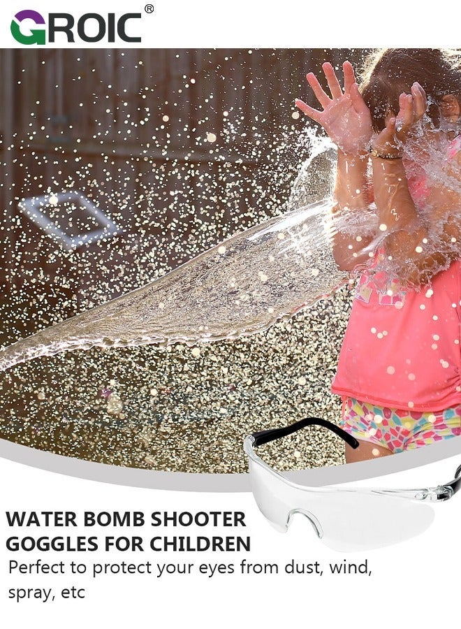 GROIC Soft Bullet Toy Gun Bullets, Soft Bullet Toy Gun Bullets Extra Accessories Supplement Package, Soft Bullet Toy Gun Bullets Supplies, 20 Pcs EVA Foam Bullets, 16 Pcs Shells, 2 Magazines, 2 Goggles - Image 5