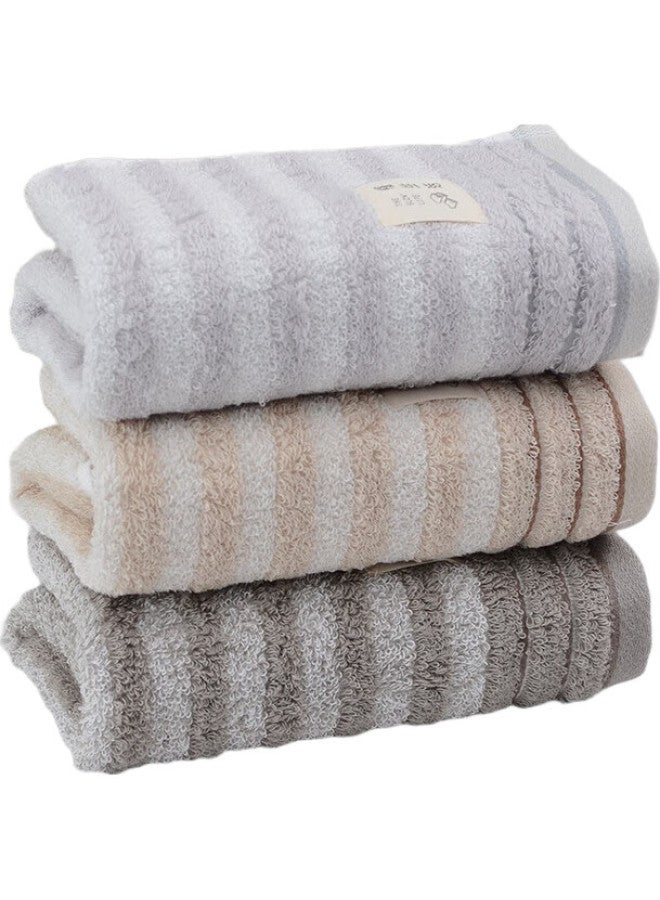 Grace صندوق هدايا مناشف غريس السميكة، عبوة 2، مناشف وجه قطنية نقية، صندوق هدايا للرجال، مريحة، ناعمة، ماصة - Image 1