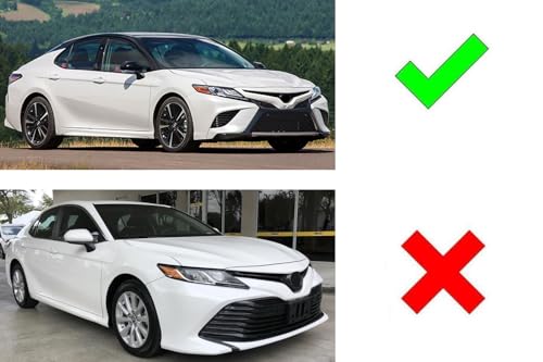 iJDMTOY JDM Style OEMSpec 15W LED Fog Light Kit Compatible with 20182020 Toyota Camry SE XSE Includes 2 LED Fog Lamps Gloss Black Bezel Covers OnOff Switch Relay Wiring Harness - Image 3
