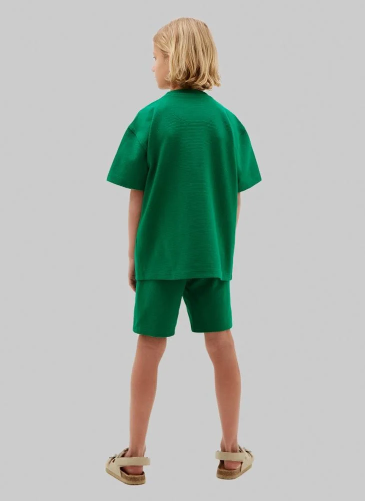 Calvin Klein Jeans Kids Crew Neck T-Shirt & Shorts Set
