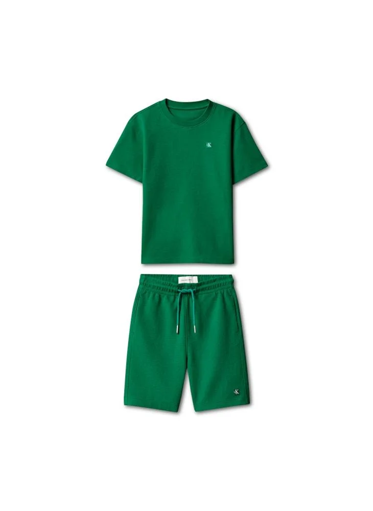 Calvin Klein Jeans  Ottoman T-shirt & Shorts Set for Men | Best Price UAE