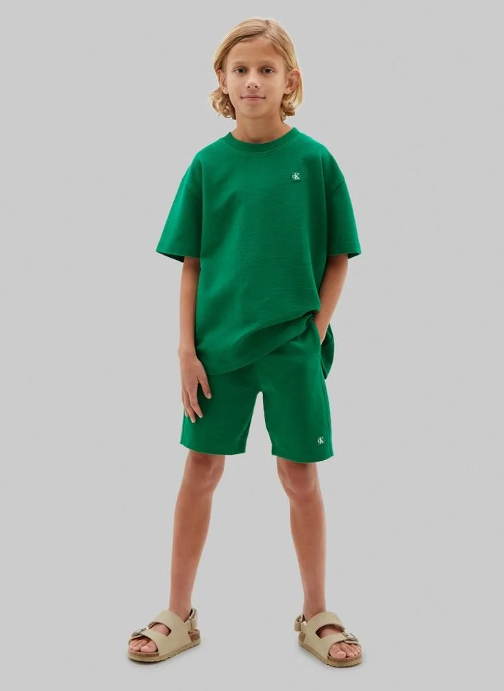 Calvin Klein Jeans Kids Crew Neck T-Shirt & Shorts Set