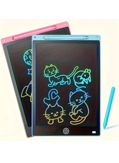 Generic Youngsters' Creative Drawing Pad - Vibrant Eye-Safe LCD Screen, Inkless  Dust-Free Design, Multi-Functional Art and Craft Board with Stylus, Erasable Surface, and Portable Light Pink Color Options  - Image 2