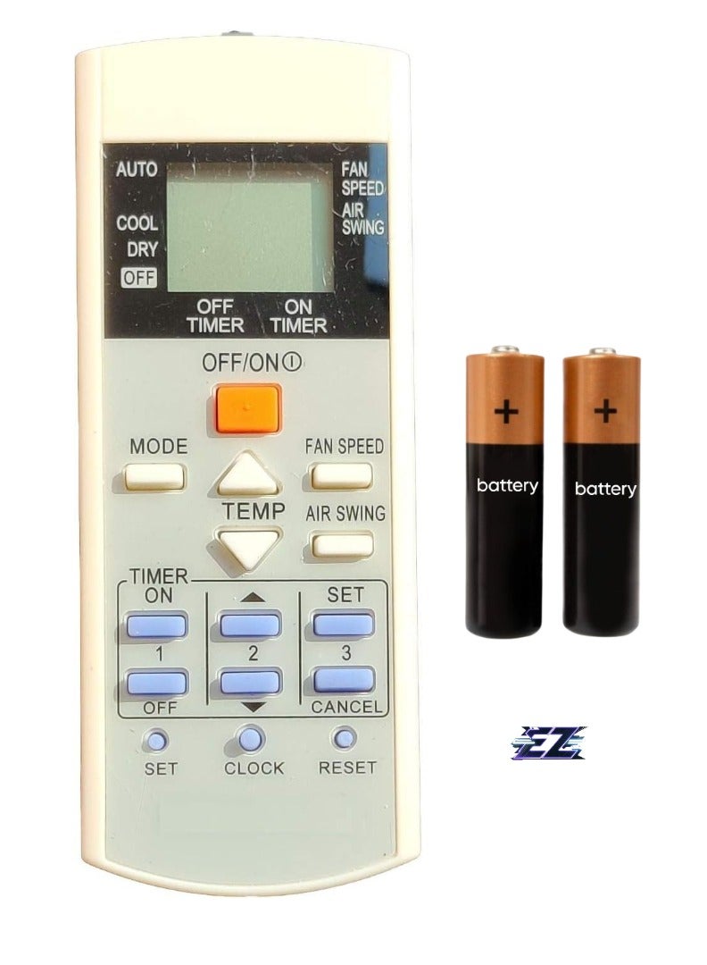 ELTRAZONE Air Conditioner Remote Control Compatible with Panasonic Split Air Conditioner (AC-29) – Battery Included - Image 1