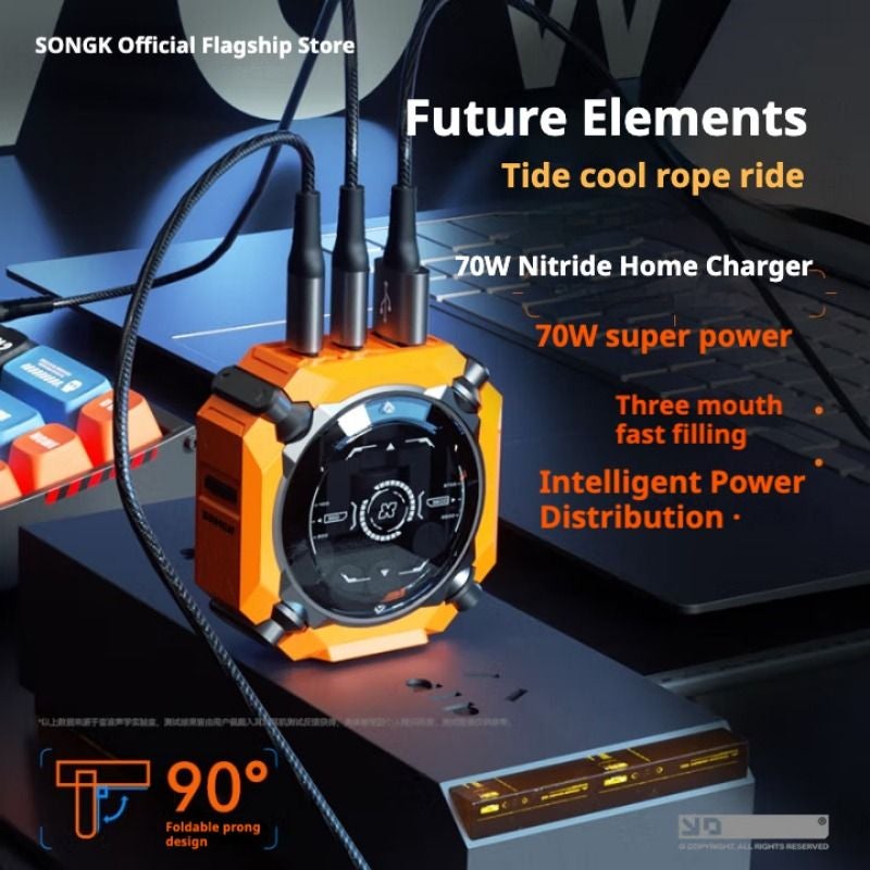 Songx إلكترونيات SONGX 70W GaN Charger - Image 2