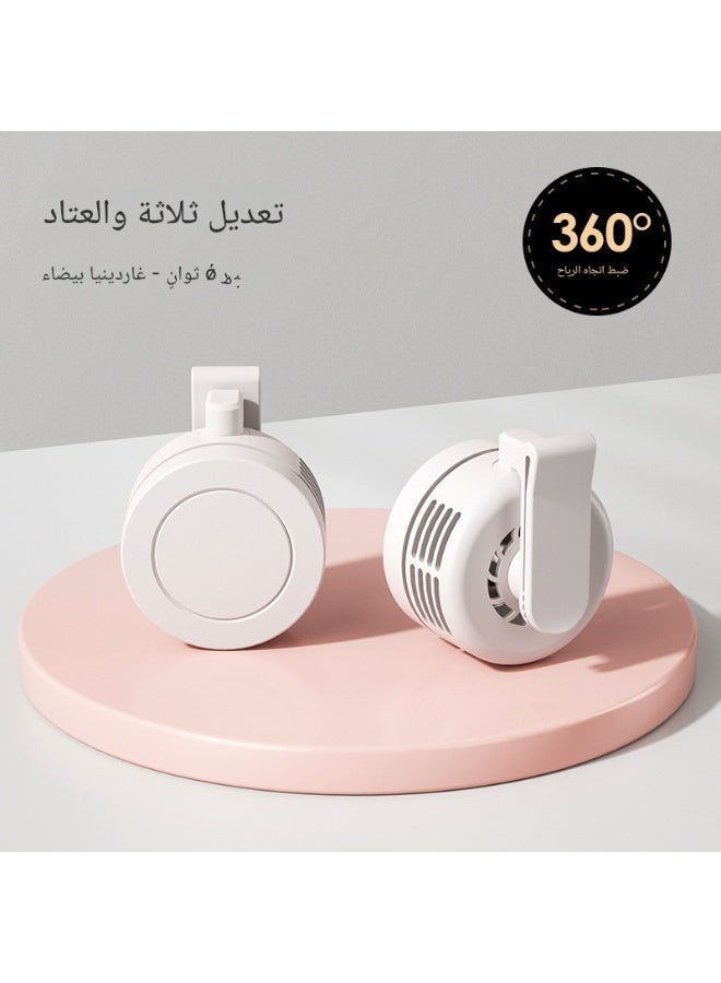مروحة عنق USB محمولة بثلاث سرعات رياح، هادئة جدا وخفيفة الوزن للطلاب والسفر - Image 5