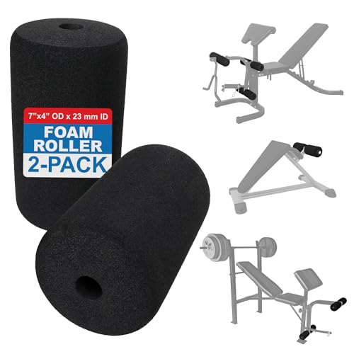 Ader Sporting Goods Foam Roller 7"x4" OD x 23mm ID Sold by Pair - Image 4