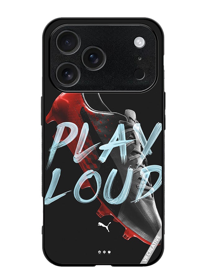 VR CREATIVE Protective Case Cover For Apple iPhone 17 Pro Max Play Loud Design Multicolour