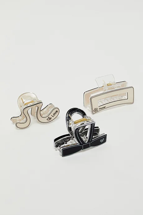 R&b 3 Pack Claw Clips