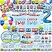 BEOXAGAR Chugga Chugga Two Two Birthday Party Supplies 2nd Birthday Train Decorations and Party Plates - Image 3