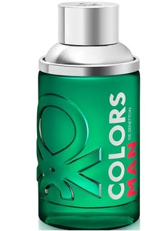 Benetton Colors Man Green by Eau De Toilette EDT 100 ml  - Image 2