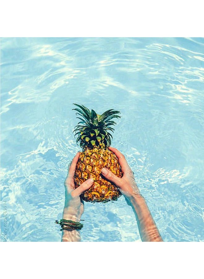 Pure Fiji Spa Box - Sugar Glow, Pineapple - 2 Oz. Exfoliating Scrub, 1 oz. Exotic Bath and Body Oil, 0,5 Oz. Body Butter and 1 Oz. Body Lotion - Image 2