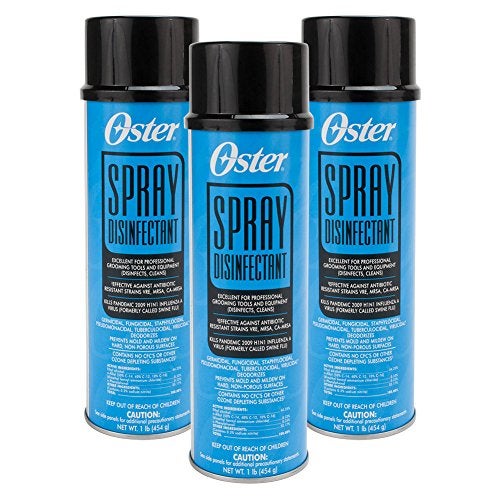 Oster 16OZ Spray Disinfectant pack of 3. - Image 1