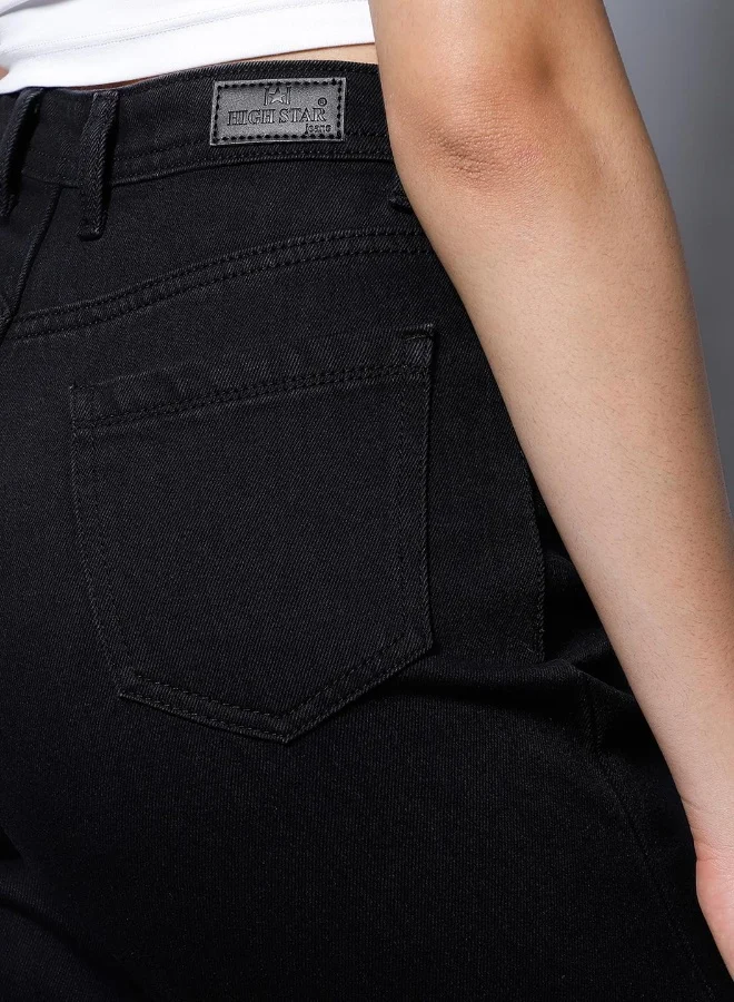 هاي ستار جينز أسود نسائي