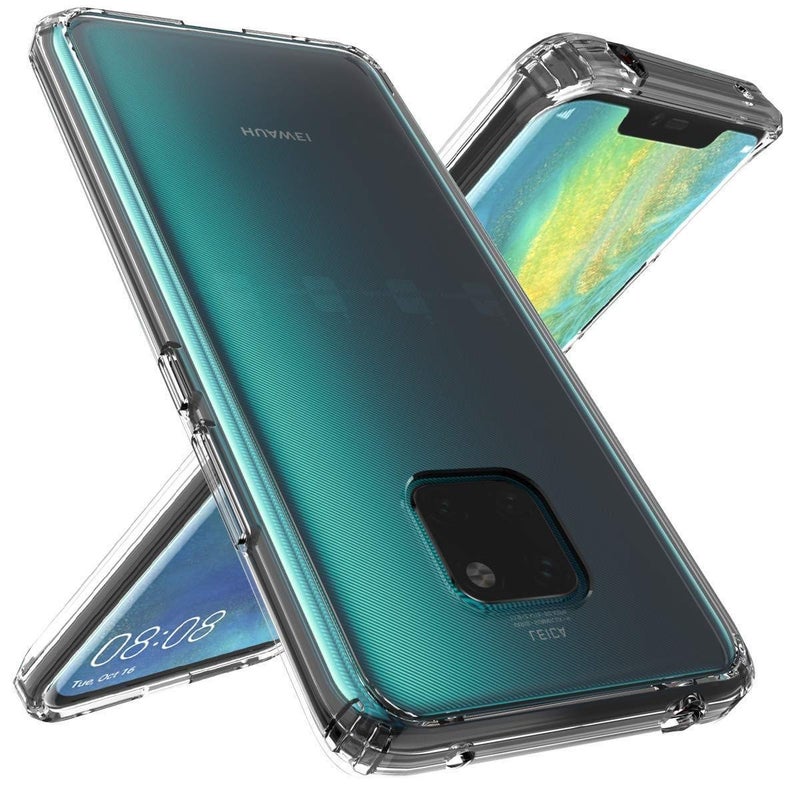 Cool Baby Generic Case Cover for Huawei Mate 20 Pro Clear Back Panel Clear Bumper