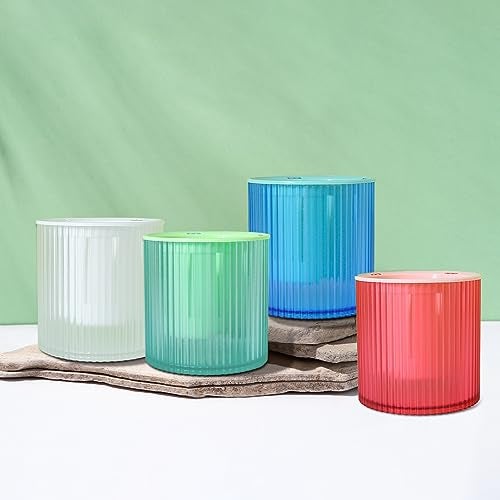 UMAI Self Watering Plant Pot - 4 inches (11 cm) Plant Pots | Plastic Automatic Watering Planters for Indoor, Outdoor, Balcony, Garden, Home, Office (Pack of 4, Multicolor) - Image 5