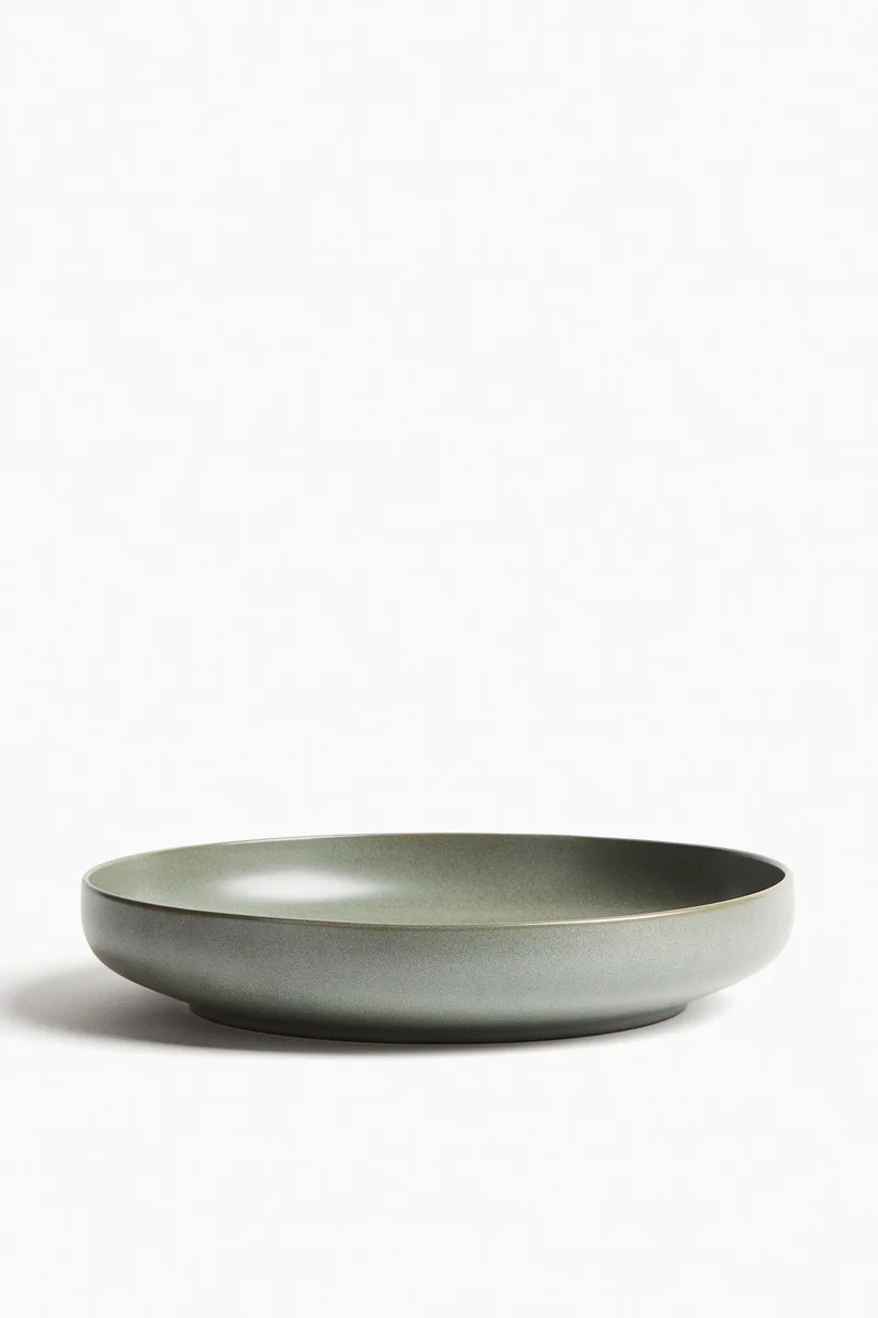 H&M Reactive-glaze stoneware serving bowl