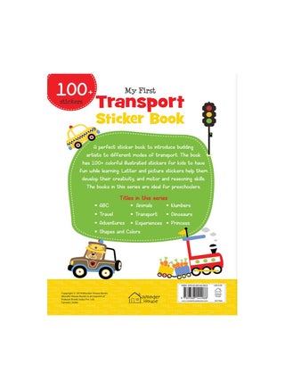 My First Transport Sticker Book