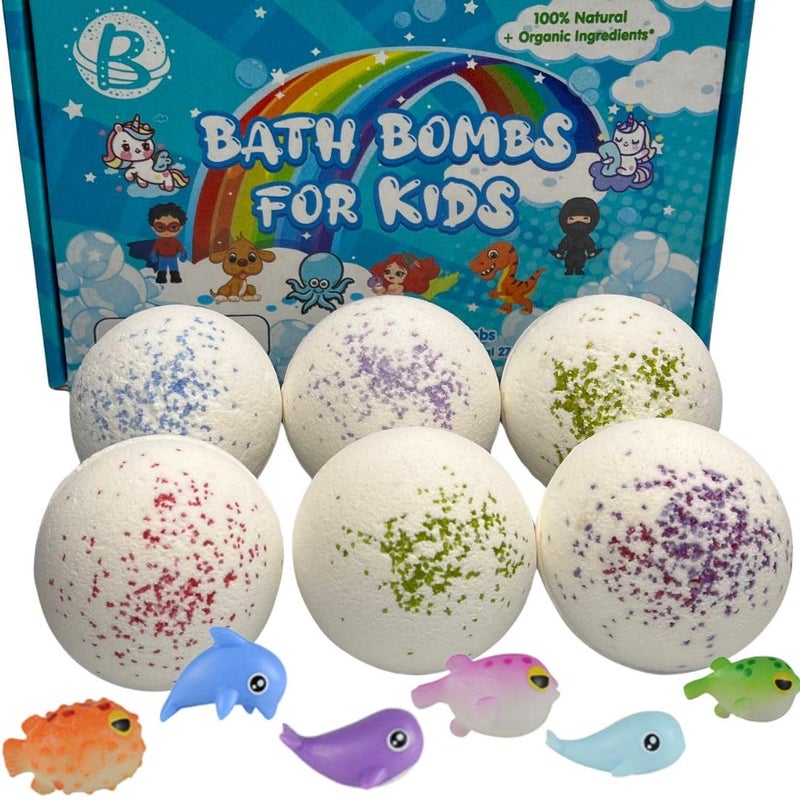 Baby Bath Bomb Set, 12 Pieces with Surprise Toys - Image 4