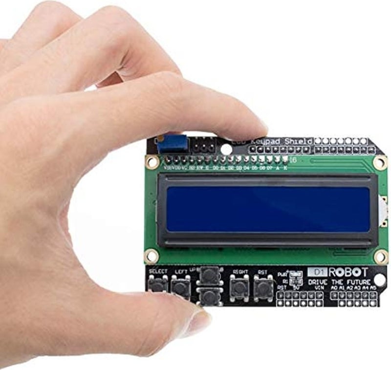 Arduino Shield 2X16 Character LCD Module 6 Button Keypad Keypad