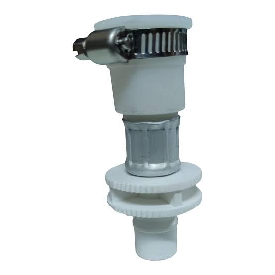 Universal Washing Machine Tap Connector Quick Release Coupling White  - Image 2