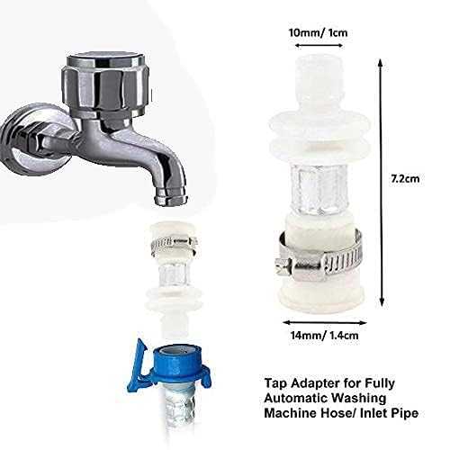 Universal Washing Machine Tap Connector Quick Release Coupling White  - Image 5