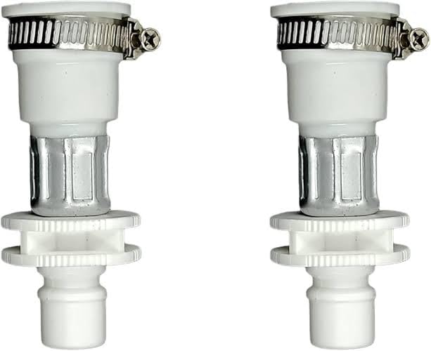 Universal Washing Machine Tap Connector Quick Release Coupling White  - Image 3