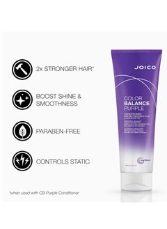 Joico Color Balance Purple Shampoo & Conditioner Set, Eliminate Brassy and Yellow tones, for Cool Blonde or Gray Hair - pzsku/Z4274C1B5E07F483E166AZ/45/_/1739451820/9ead7d47-31a9-420c-a3c9-dc82ea4ebf2b