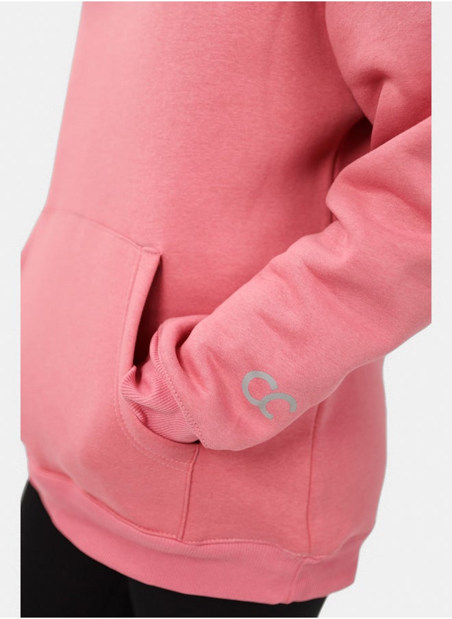 SHECHICK - SheChick Iconic Dusty Pink Over Sized Hoodie - Image 1