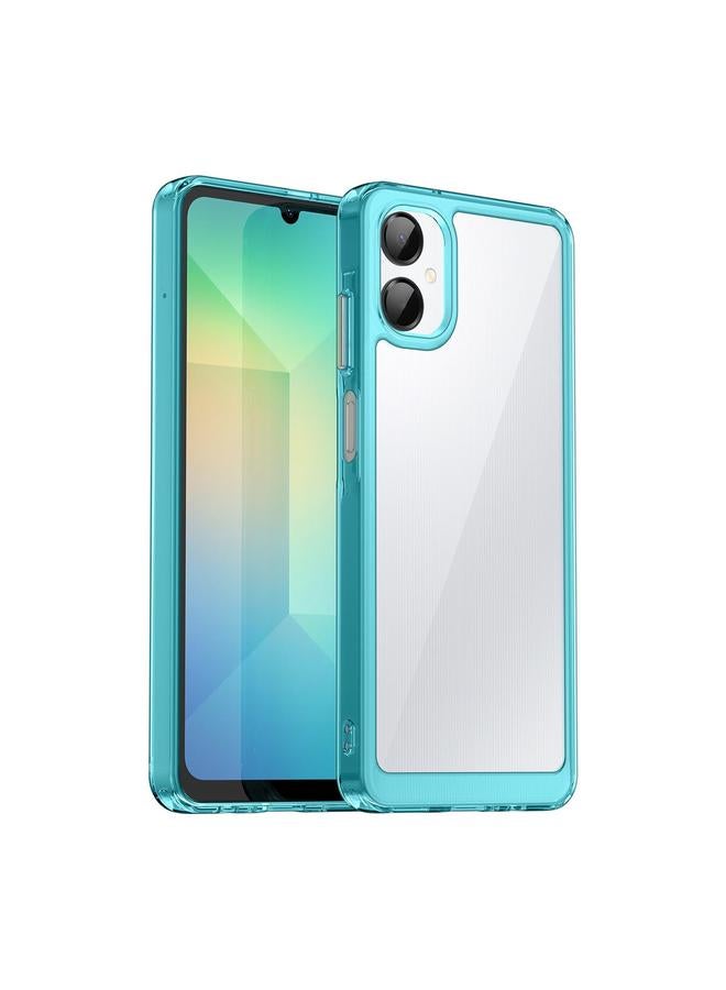 erorex Case For Samsung Galaxy A06 5G Colorful Series Acrylic Hybrid TPU Phone Case - Image 1