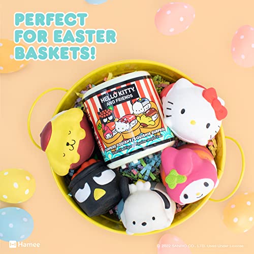 Hamee Sanrio Hello Kitty and Friends Cute Water Filled Surprise Capsule Squishy Toy Sushi Birthday Gift Bag Party Favor Gift Basket Filler Stress Relief Toy 5 Pc All 5 Styles - Image 5
