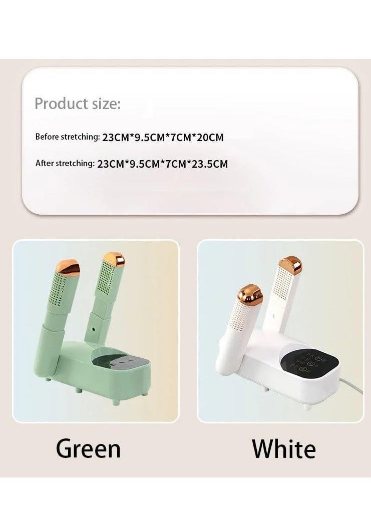 JAJEEK Electric Shoe Dryer – Smart & Fast Shoe Dryer for Odor Protection & Moisture Removal, 220V Heating Shoe Dryer (White), Quick Drying & Efficient for All Shoe Types - Image 4