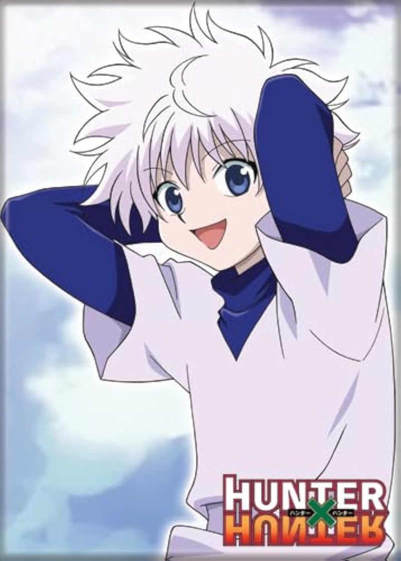 AtaBoy Hunter x Hunter Killua 25 x 35 Magnet for Refrigerators and Lockers