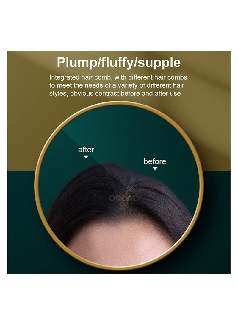 عام New Electric Hair Dryer Blow Dryer Comb Rotating Hot Air Brush 3 In 1 Hairdryer Hair Blower Brush Hair Curler - Image 4