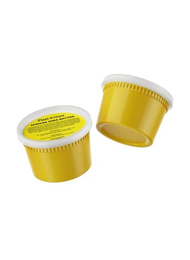 Plant Guru - Raw African Shea Butter 16 Oz. 100% Pure Natural Unrefined Yellow Ideal Moisturizer For Dry Skin Body Face And Hair Growth. Great For Diy Soap And Lip Balm Making. - Image 1